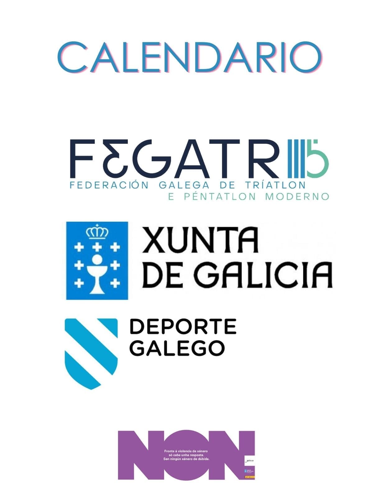 Proba Fegatri calendario