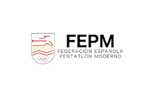 Logo Federacion española de pentatlon moderno para fegatri