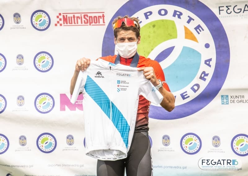 pablo dapena campion galego de triatlon