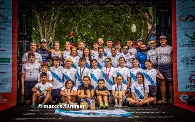 INMELLORABLE FIN DE SEMANA PARA A FEDERACIÓN GALEGA DE TRÍATLON NO CAMPIONATO DE ESPAÑA DE TRÍATLON POR AUTONOMÍAS EN MÉRIDA